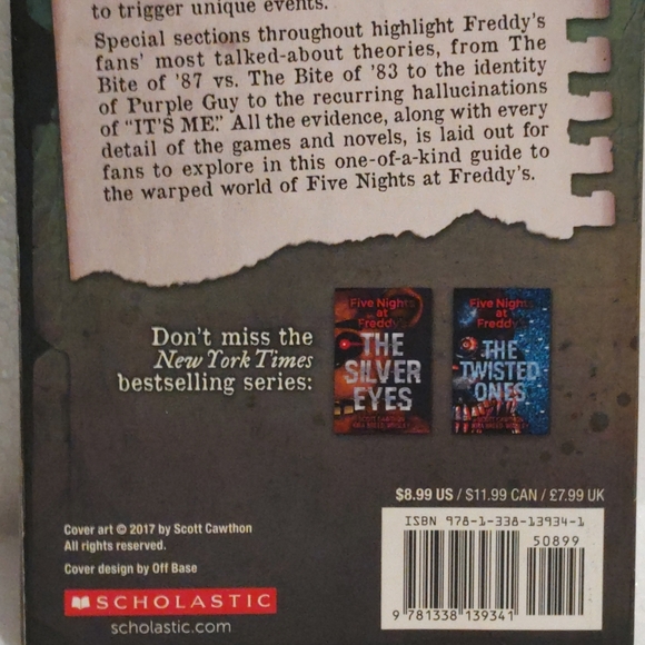 Guidebook must-have any fan of the popular game series, Five Night at Freddy's - Picture 12 of 16